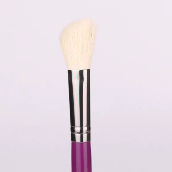 Angled face brush